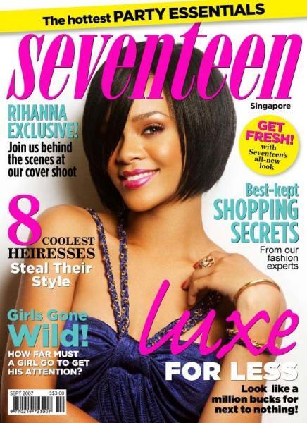 Seventeen Magazine Rihanna