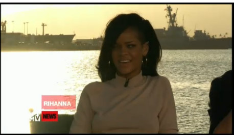 RihannaMTVBattleship